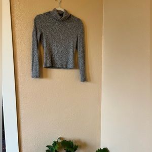 Fortuity Gray Knit Turtleneck